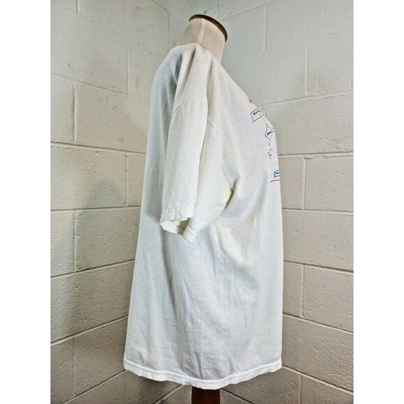 The Big Bang Theory White Friendship Algorithm Multi Color Tee Shirt Size XL - Picture 9 of 12